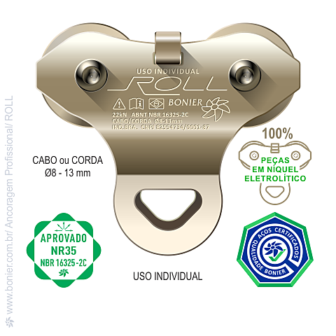 ROLL - ANCORAGEM MÓVEL - TIPO C - BONIER