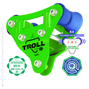 TROLL - ANCORAGEM MÓVEL TIPO D - BONIER
